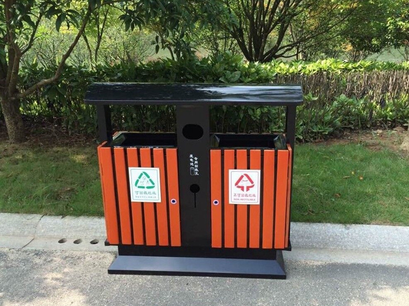 戶外垃圾桶不同的顏色分別代表回收什麽種類的垃圾?