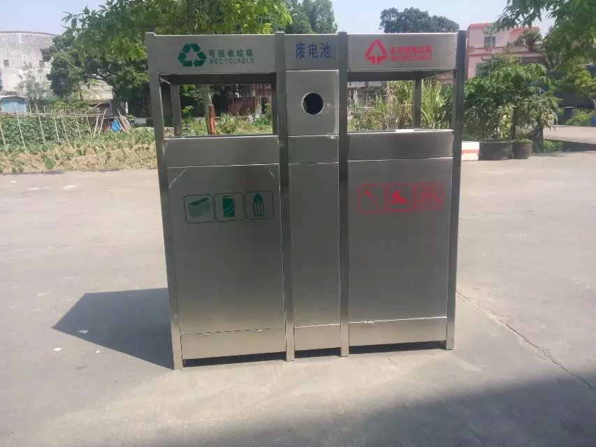 戶外垃圾桶：城市環保的守護者